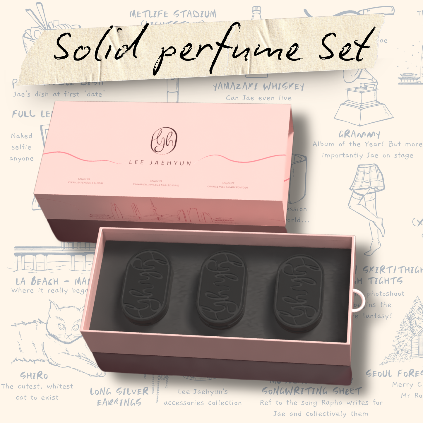 Hamartia Solid Perfume Set [Available January 2026 - Limited overstock]