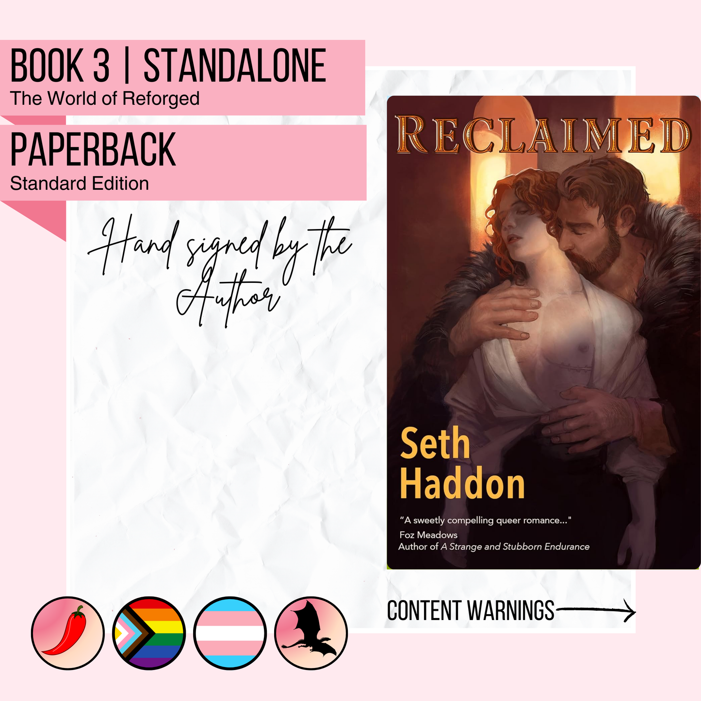 Reclaimed | Signed by author