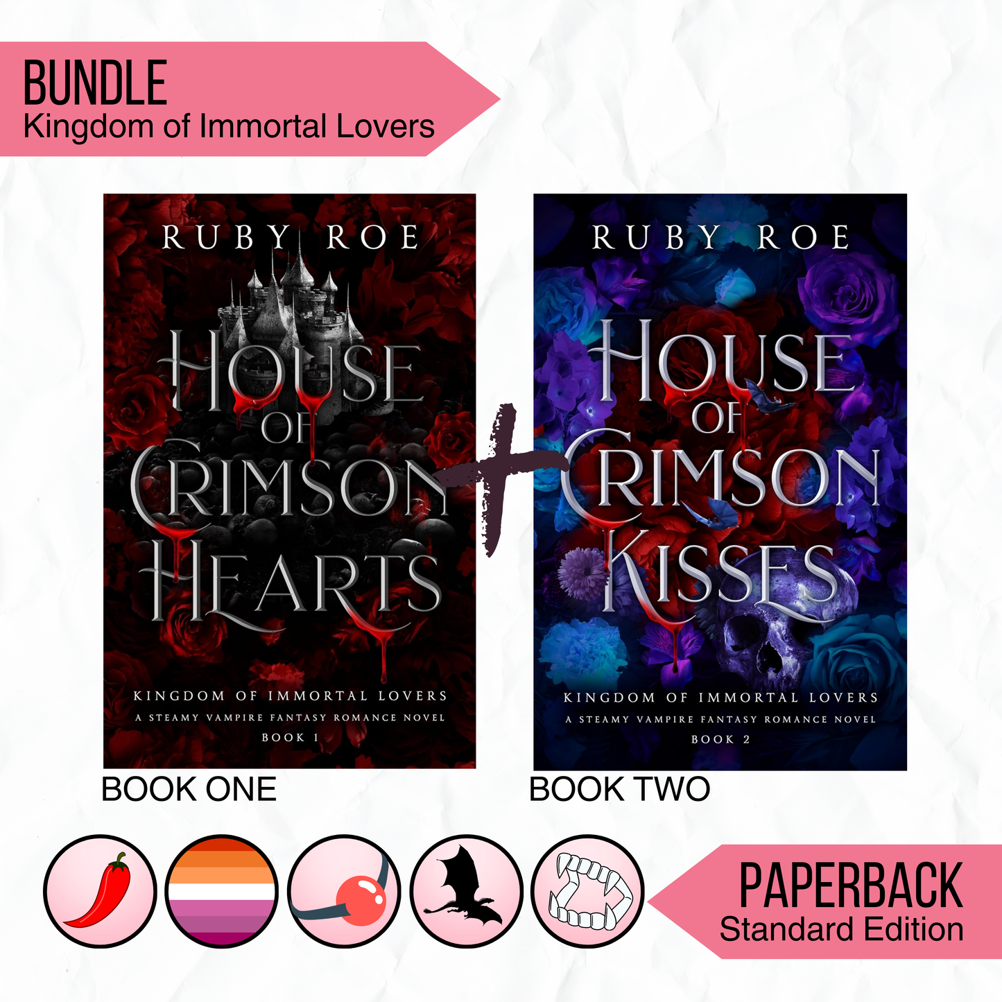 Kingdom of Immortal Lovers - Books 1 & 2 | Paperback Bundle