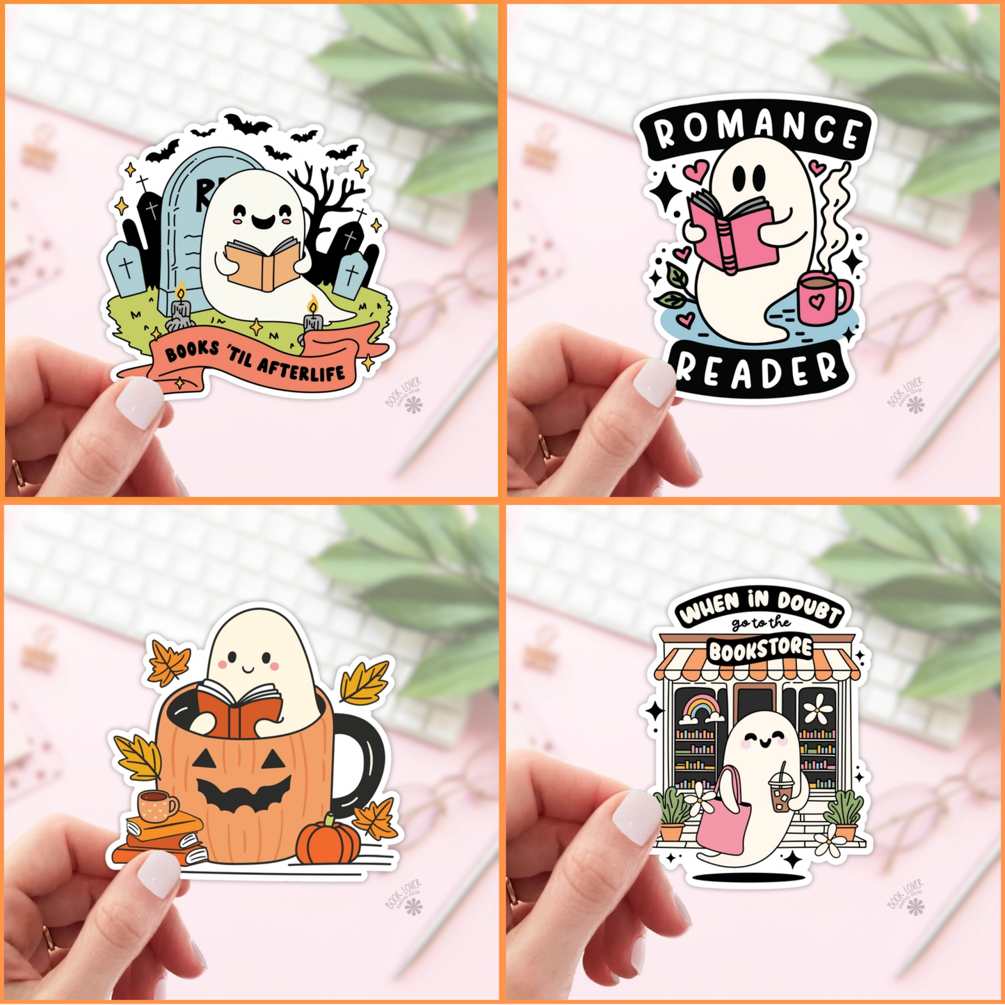 Hallo-Weenie Stickers (Dishwasher safe!) | A Ghostly Affair