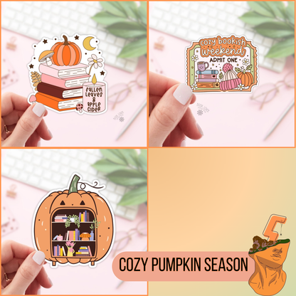 Hallo-Weenie Stickers (Dishwasher safe!) | Cozy Pumpkin Season