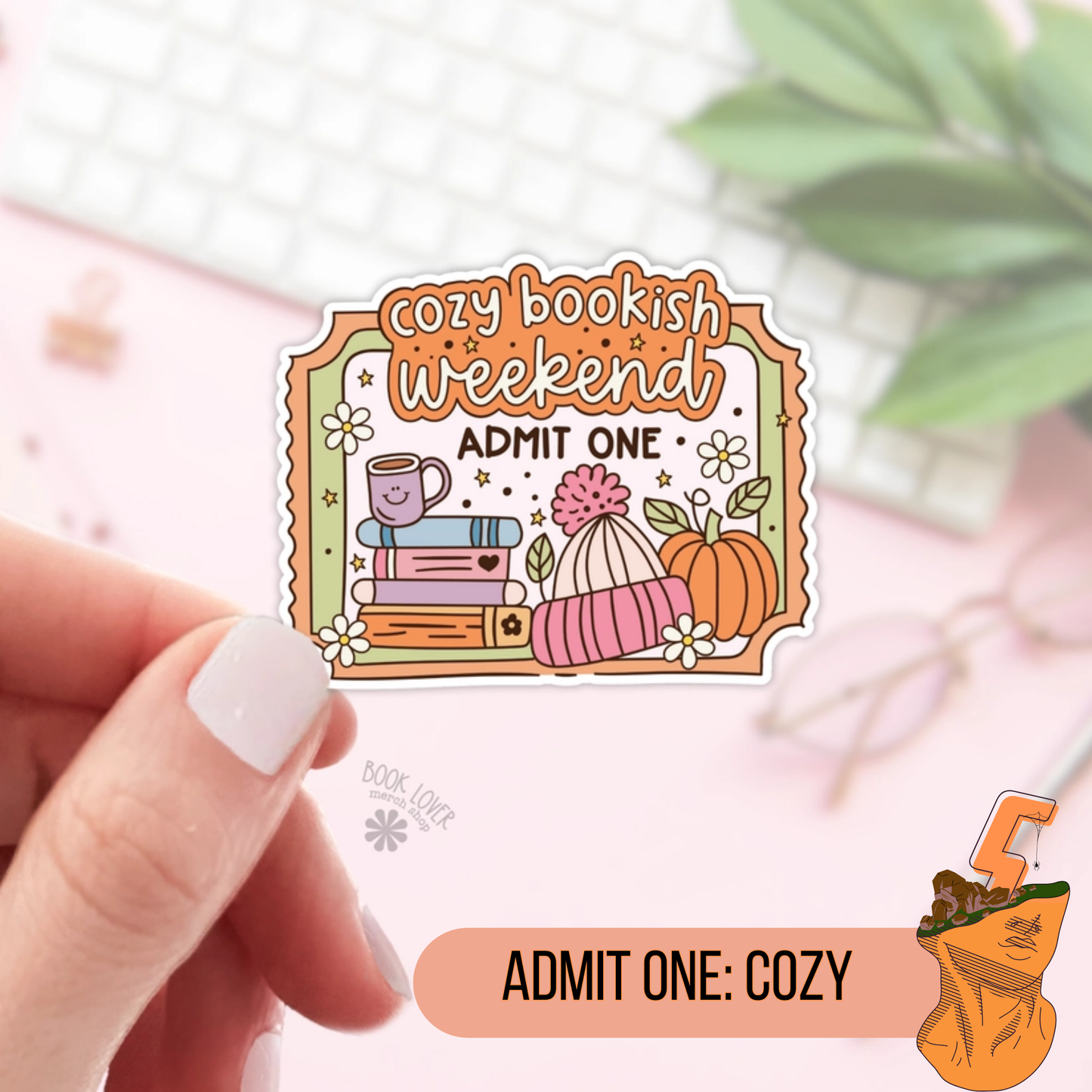 Hallo-Weenie Stickers (Dishwasher safe!) | Cozy Pumpkin Season