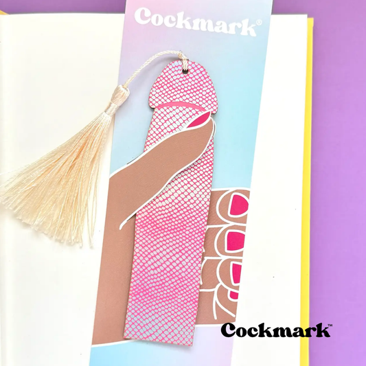 Bookmark | Snake Skin Cockmark