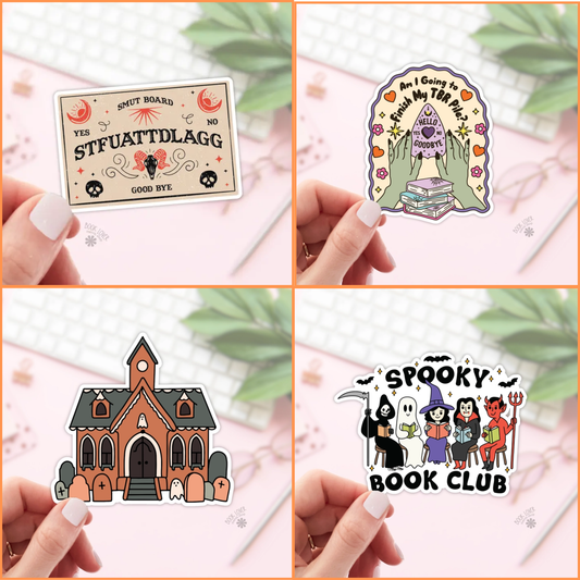 Hallo-Weenie Stickers (Dishwasher Safe!) | That's the Spirit!