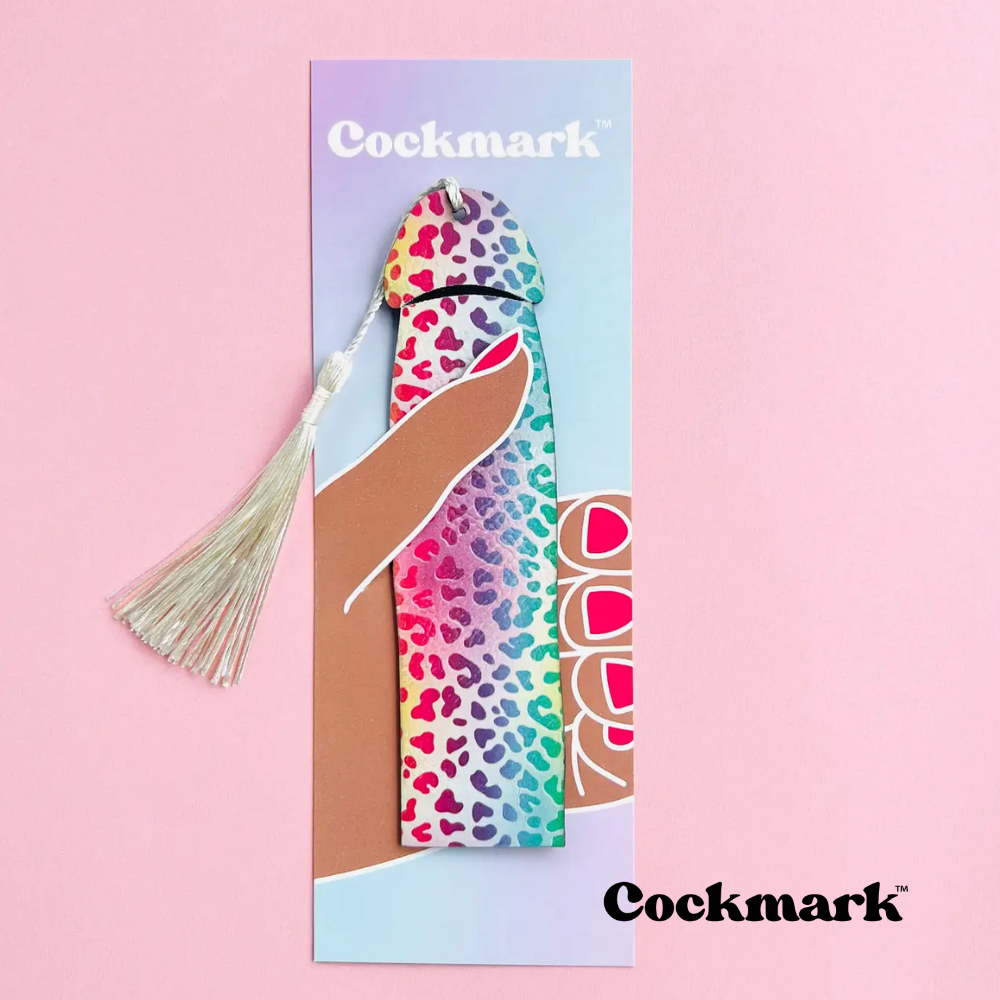 Bookmark | Rainbow Leopard Cockmark
