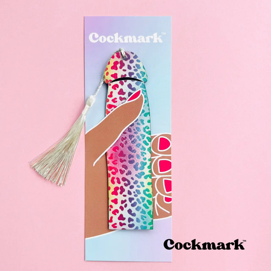 Bookmark | Rainbow Leopard Cockmark