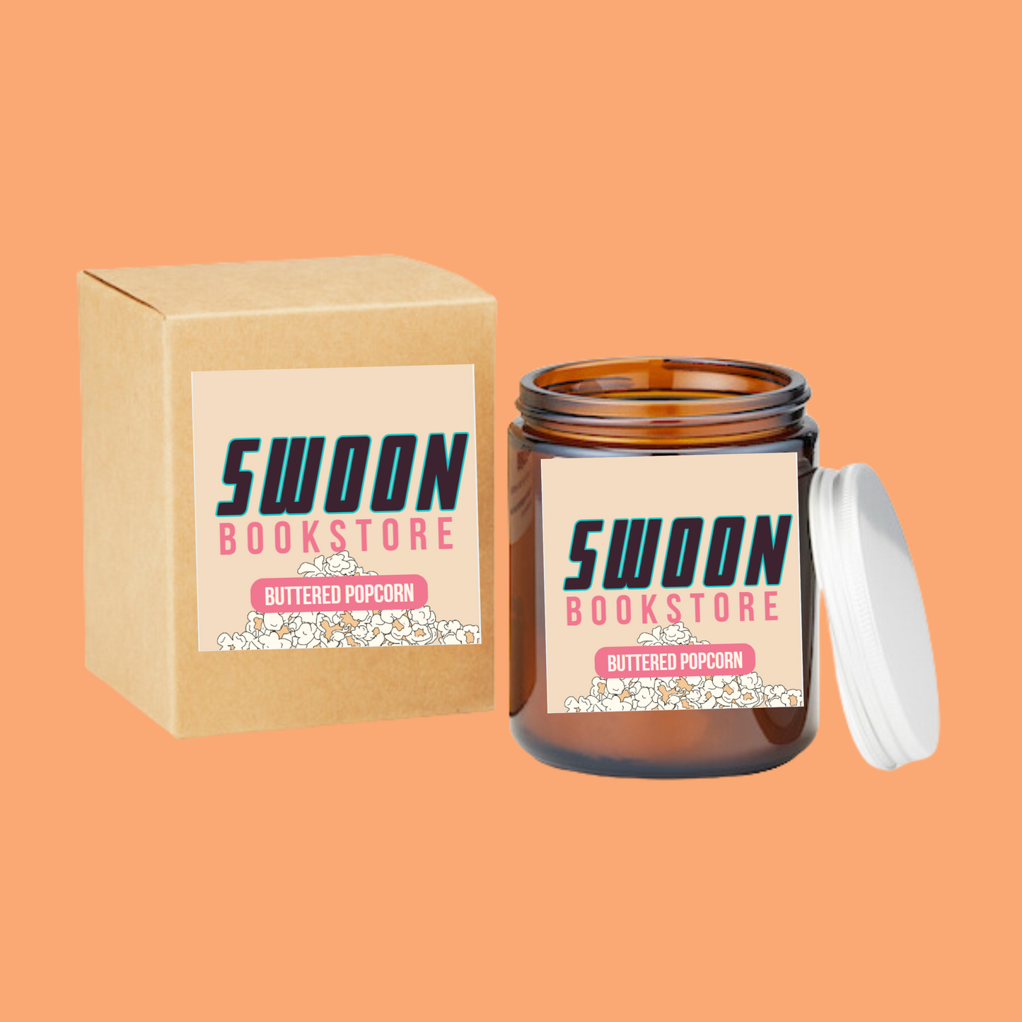 Swoon x Waxhouse Candle | Buttered Popcorn