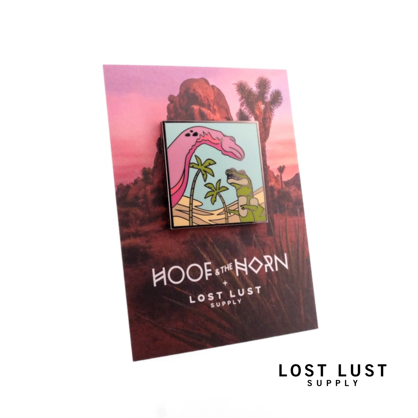 Lost Lust Supply | Cabazon California Dinosaur Pin by Charlie Wagers