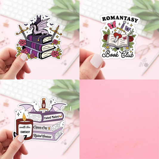 Stickers (Dishwasher safe!) | Romantasy