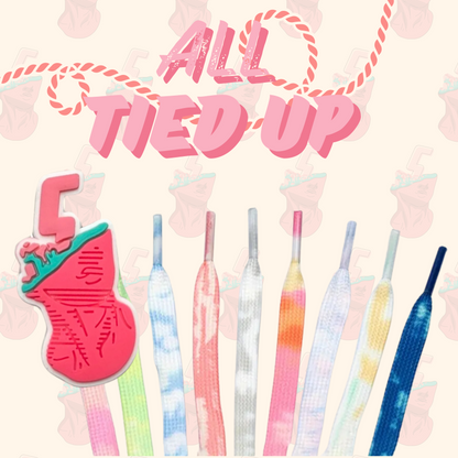 Swoon Bookstore | Logo shoe charm and shoelace pack