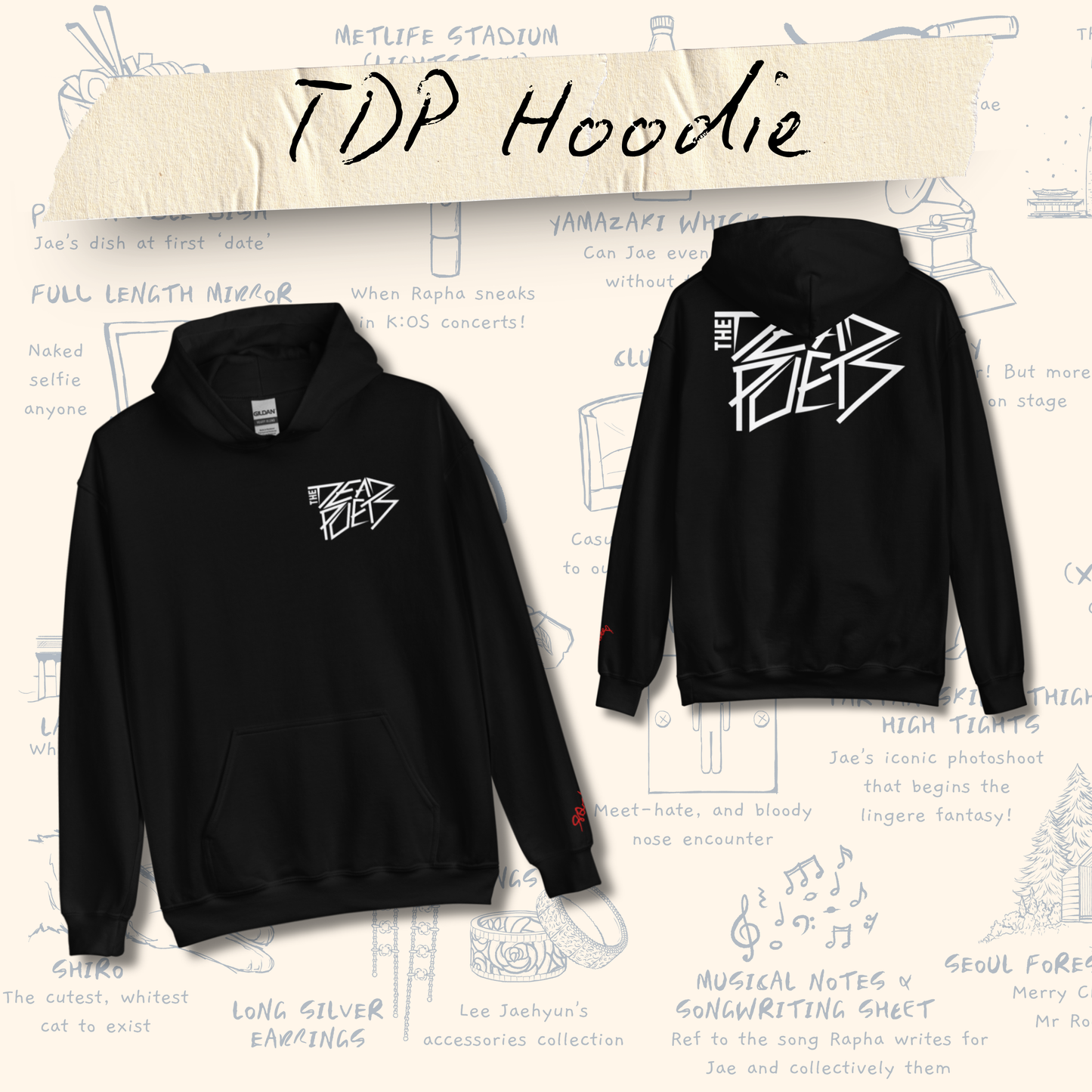 The Dead Poets Hoodie [Available January 2026 - Limited Overstock]