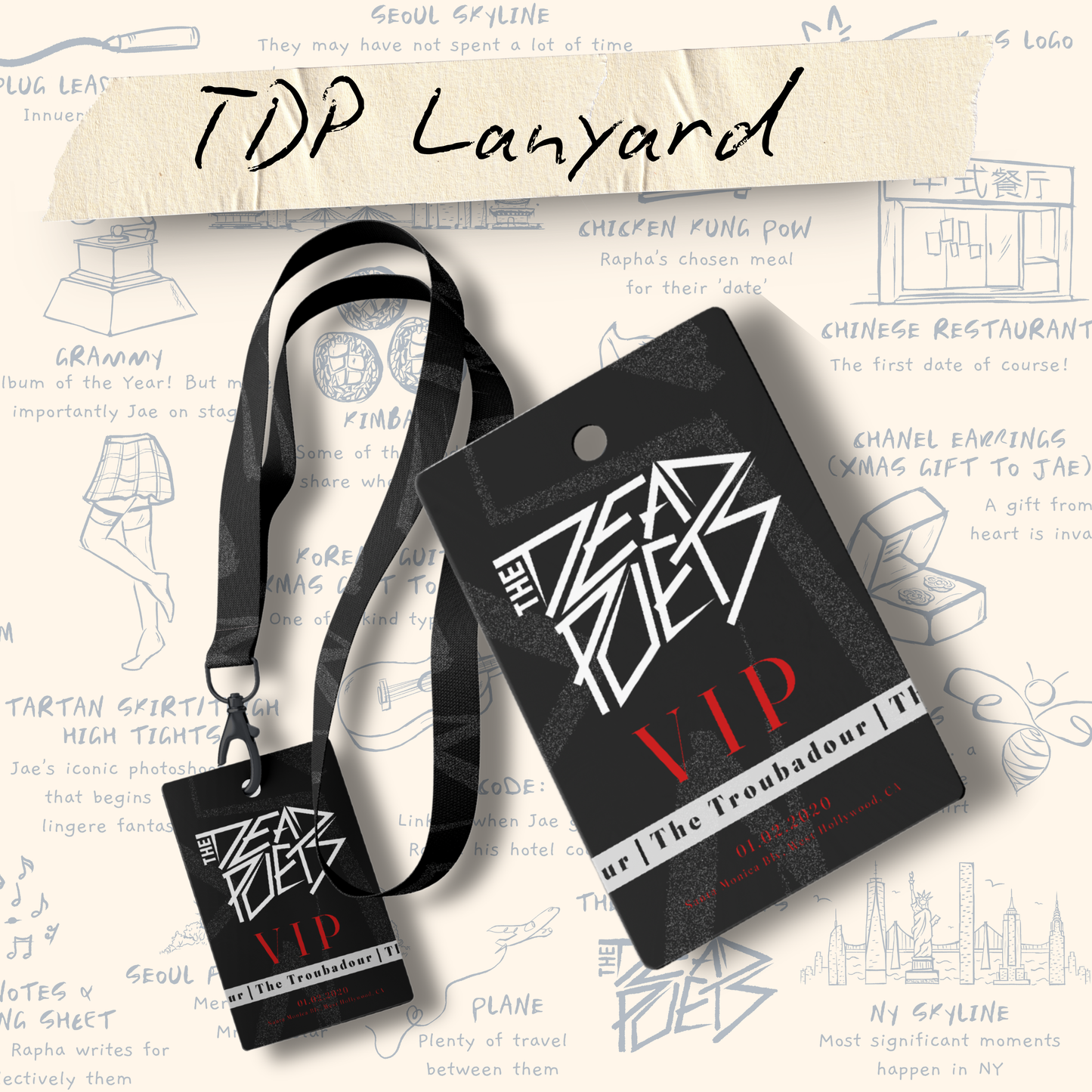 TDP VIP Lanyard Set [Available January 2026 - Limited overstock]