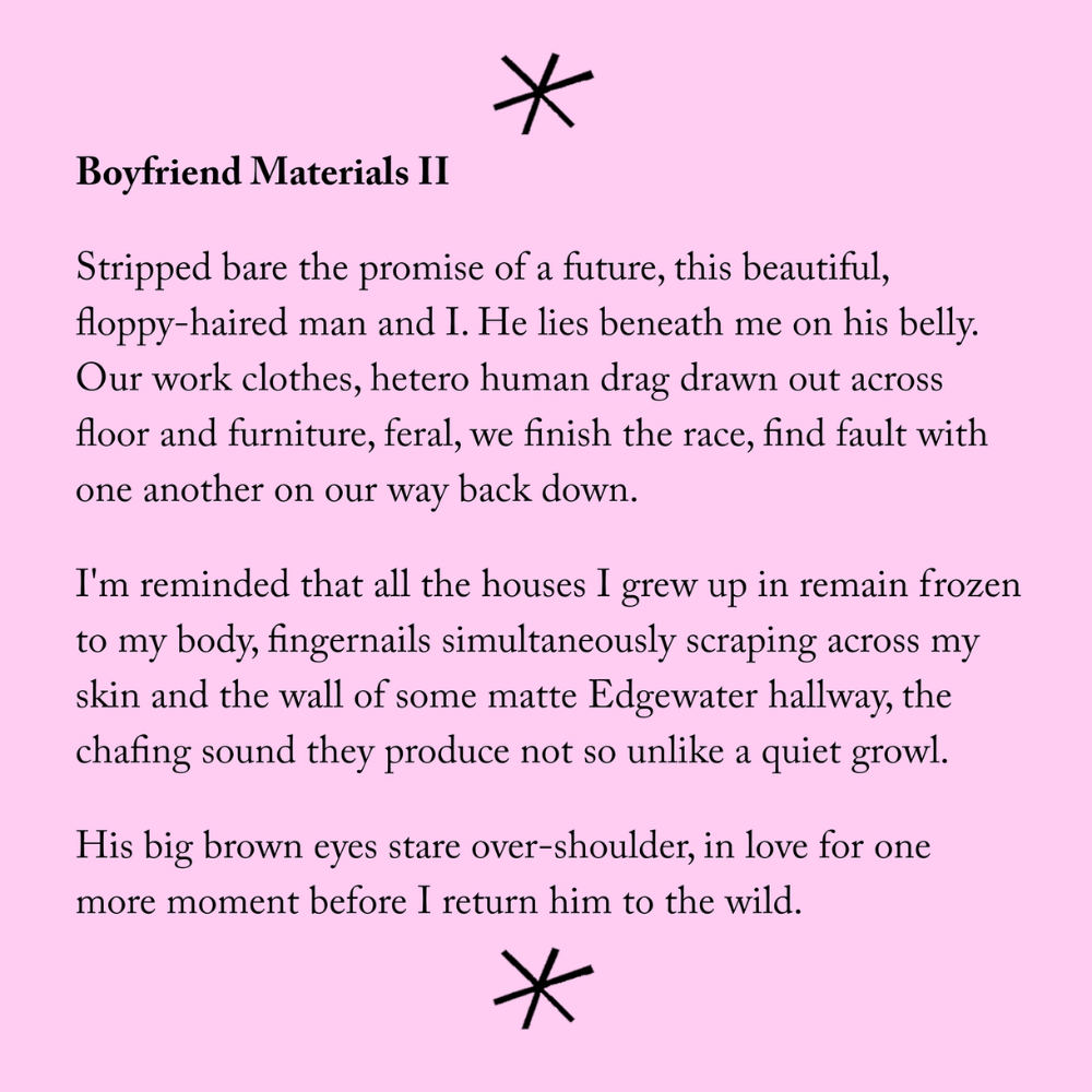 His Boyfriend Materials