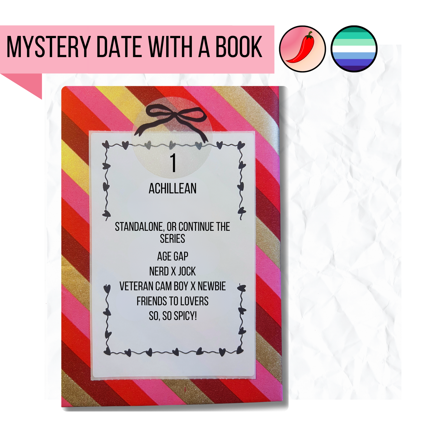 Mystery Date with a Book | Contemporary | Achillean 