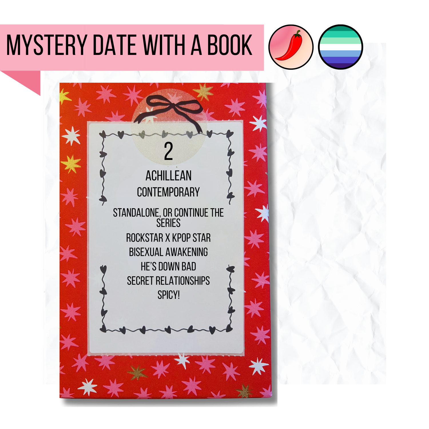Mystery Date with a Book | Contemporary | Achillean 