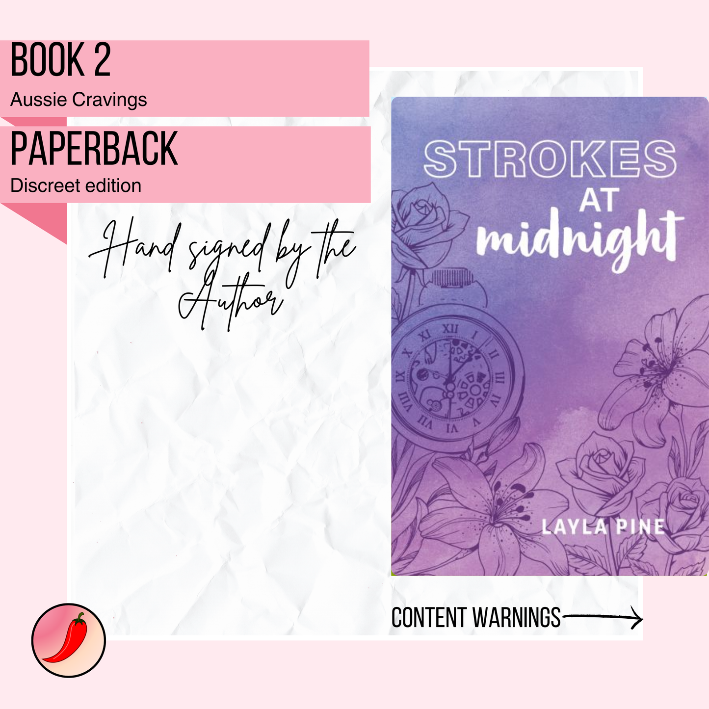 Strokes at Midnight | Discreet cover | Signed by Author