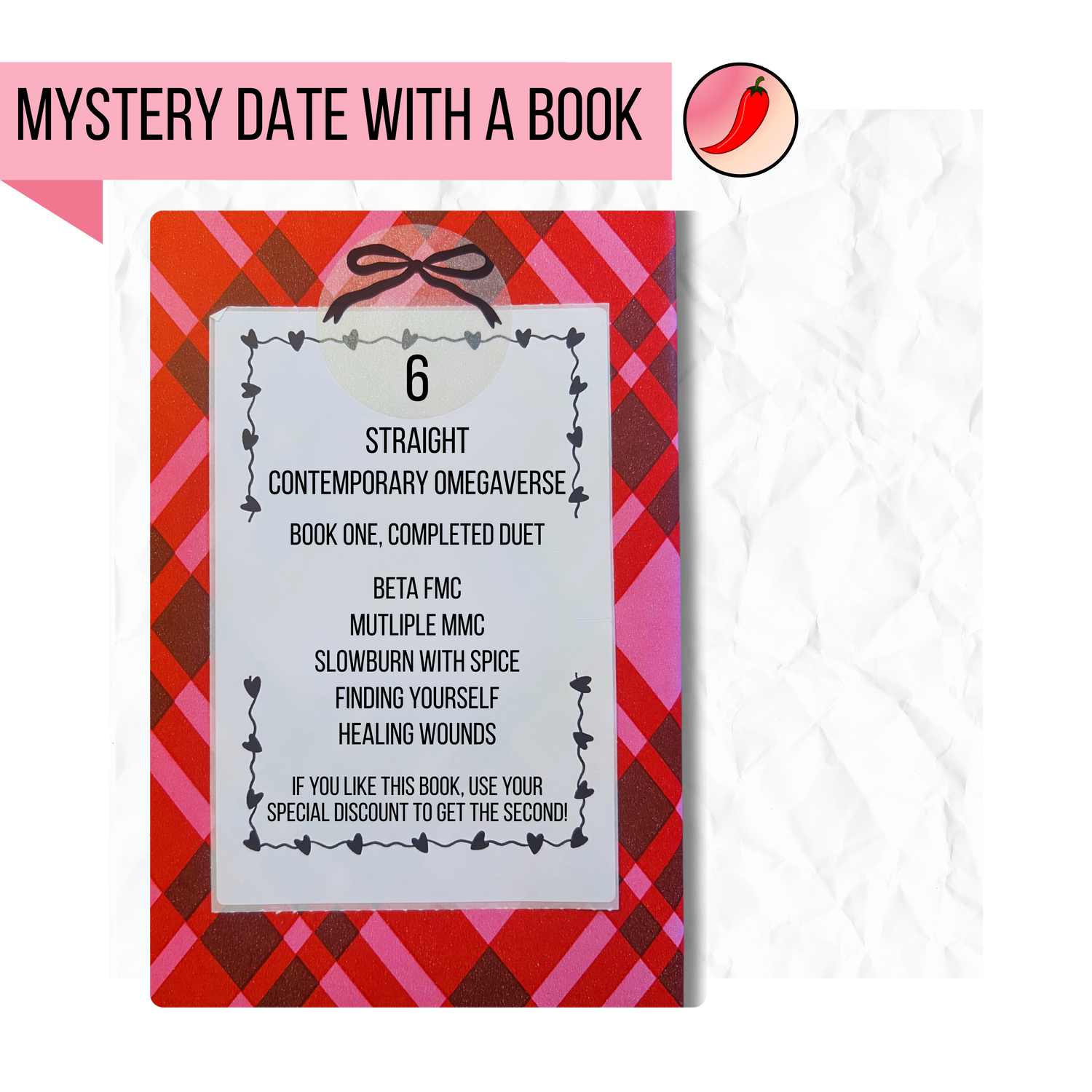 Mystery Date with a Book | Contemporary Omegaverse | Straight 