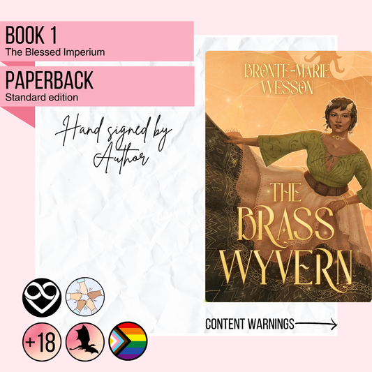 The Brass Wyvern | Signed by author