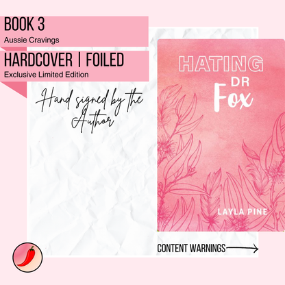 Hating Dr Fox | Hardcover | Swoon Bookstore Exclusive | Signed by Author