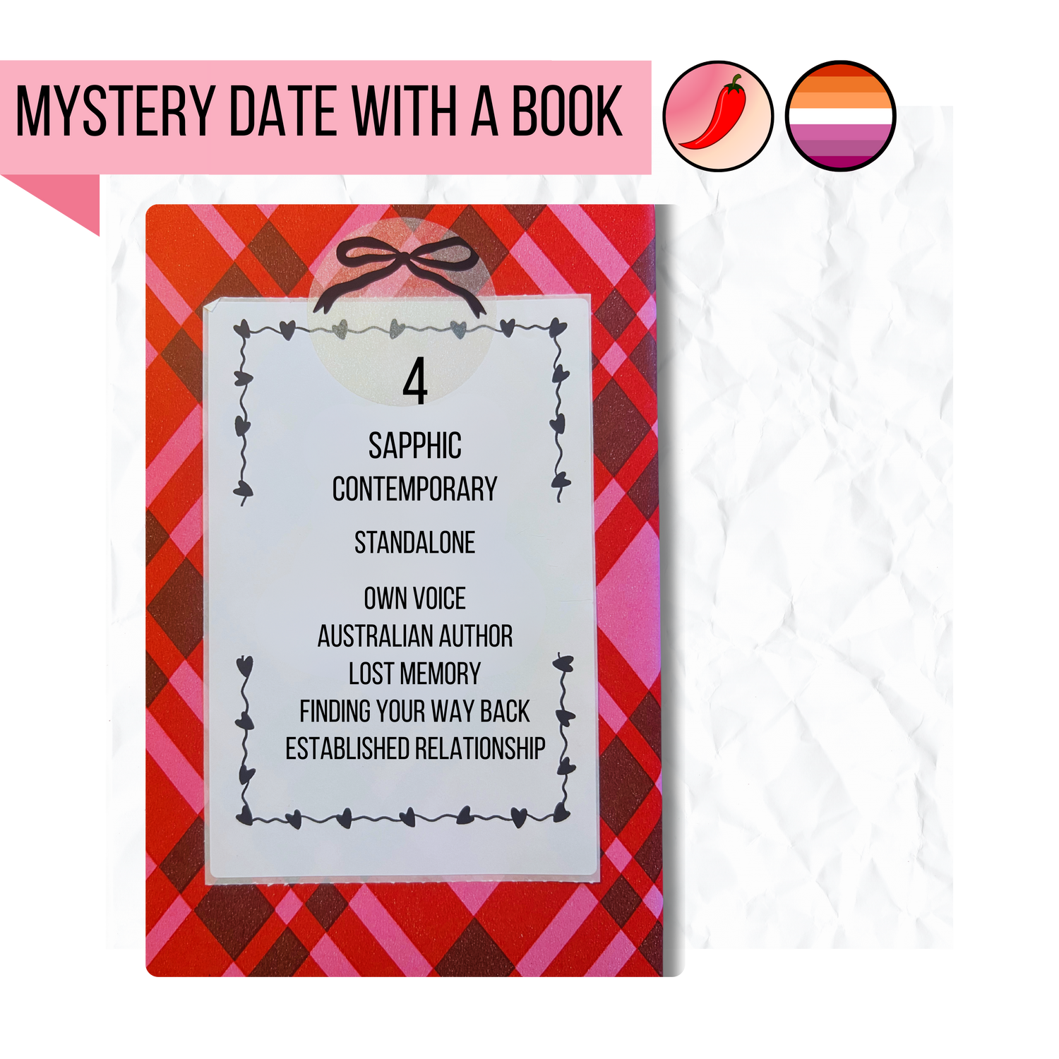 Mystery Date with a Book | Contemporary | Sapphic 