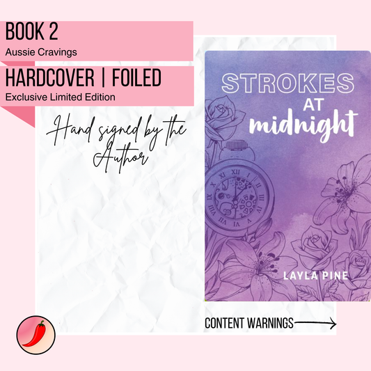 Strokes at Midnight | Hardcover | Swoon Bookstore Exclusive | Signed by Author