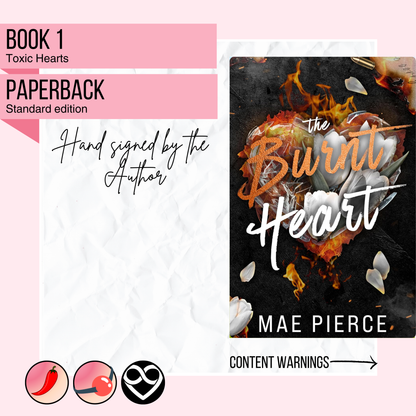 The Burnt Heart | Signed by Author